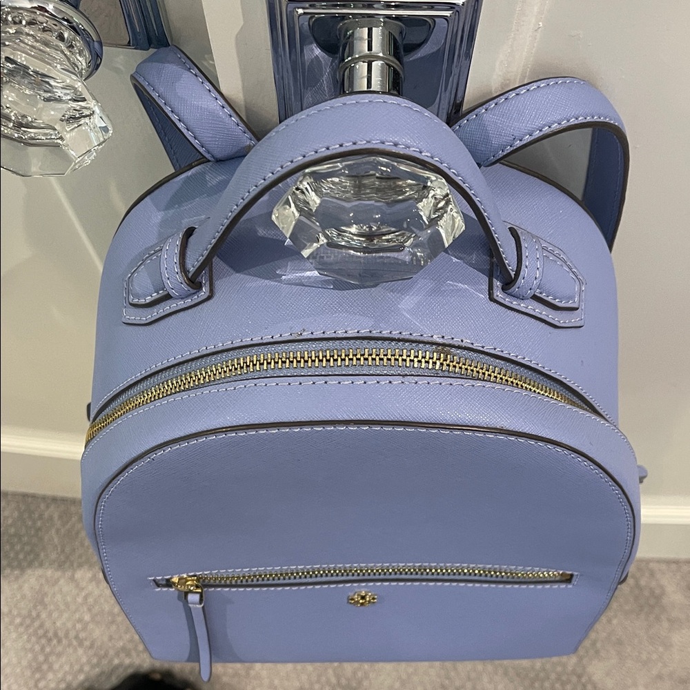 Tory Burch Blue Backpack - Picture 2 of 8